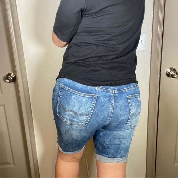 34W men’s denim American Eagle cutoff shorts - Picture 2 of 11